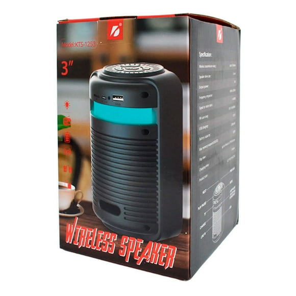 Bocina Buytiti 3" Luz Led