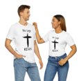 thumbnail image 1 of Women & Men's Jersey Short Sleeve Shirt | He Has Risen - Perfect Easter Tee, 1 of 10