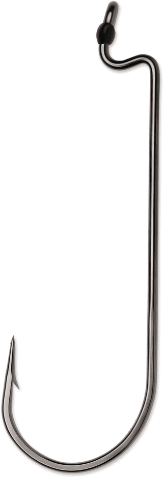 Worm Hook Black Nickel #3/0F