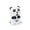 White Panda, variant on Voglyf Cooling Clip‑On Mini Fan for Cup & Bowl, Cute Animal Fans Coffee Chiller, Portable Small Clip‑on Cooling Fan for Coffee Mugs Bowls, Desktop Household Daily Use Drink (Green Frog)
