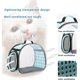 thumbnail image 2 of Pet Strap Cat Strap Breathable Bag Dog Strap Transparent Carrying Bag Cat Dog Puppy, 2 of 4