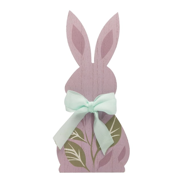Easter Bunny Decoration Exquisite Wood Rabbit Shape Decoration For Home For Daily Easter For Present C