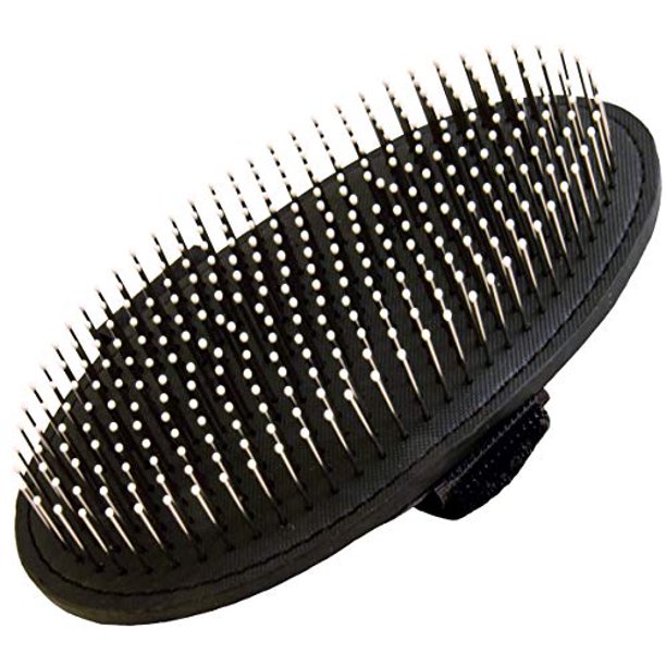 KW SMART Oval PalmHeld Grooming Pin Brush for Dogs and Cats