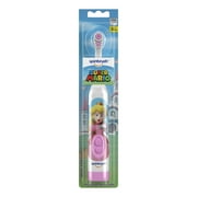 Princess Peach Kid’s Spinbrush Electric Toothbrush, Battery Powered, Soft Bristles, Ages 3+