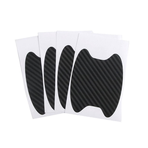 Pegatinas Universales De Fibra De Carbono Para Manija De Puerta De Coche, Pegatinas Antiarañazos Para Manija De Coche 4 Uds. Advancent VI012532-01