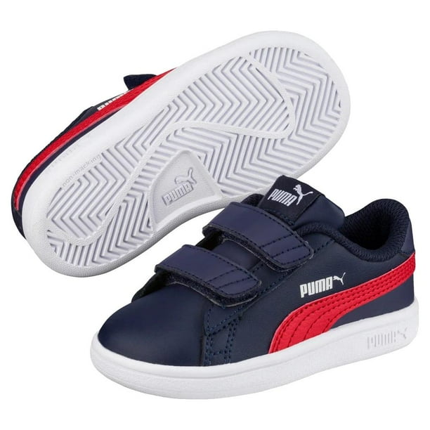 Tenis Puma Tenis Infantil 22 Tenis Puma Smash V2 L V Para Niños 17