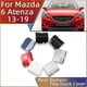 thumbnail image 2 of Para Mazda 6 Atenza Sedán 2013 2014 2015 2016 2017 2018 2019 Pieza de automóvil Cubierta de gancho de remolque del parachoques trasero Tapa de ojo de remolque, 2 of 5