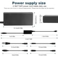 thumbnail image 3 of Cargador de batería Fancy Buying 42 V 2A 5 conexiones 100-240 V, 3 of 9