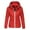 Red, variant on Lisingtool Clearance Womens Tops Winter Coats for Women Women's Winter Jacket Quilted Jacket Hooded Cotton Coat Long Sleeve Jackets Outwear Clearance sale M-3XL