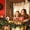 A3966, variante sur Cagogo Décoration de Noël en Velours à Moins de 5$, Décoration de Sapin de Noël en Velours, Nœud en Tissu Rouge Vin, Style Fait Main, Décoration de Noël Multi-Scènes