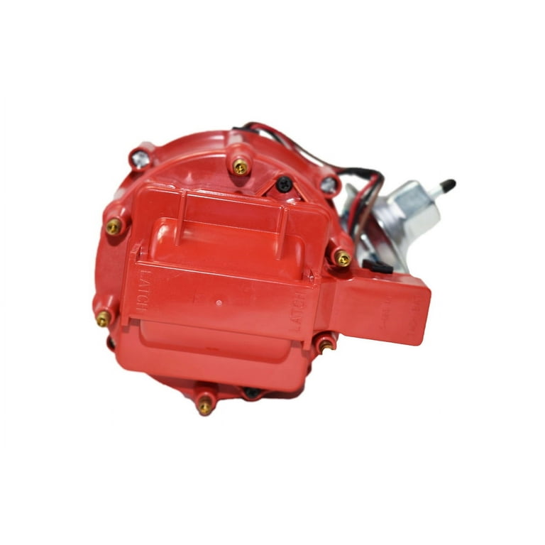 Chevy Late Inline SIX 6 Cylinder HEI Distributor 230 250 292 Red