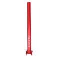 thumbnail image 2 of Extended Seatpost Frosted 400mm Bike Saddle Pin Red 30.9mm, 2 of 8