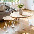 thumbnail image 6 of Uxcell Metal Foldable Hairpin Table Legs 12 inch with Rubber Pads, Screws, White 4 Pack, 6 of 6