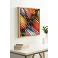 thumbnail image 5 of Kate and Laurel Blake Aloha Framed Printed Acrylic Wall Art by Xizhou Xie, 24x24 Natural, Modern Abstract Bright Landscape Art for Wall, 5 of 6