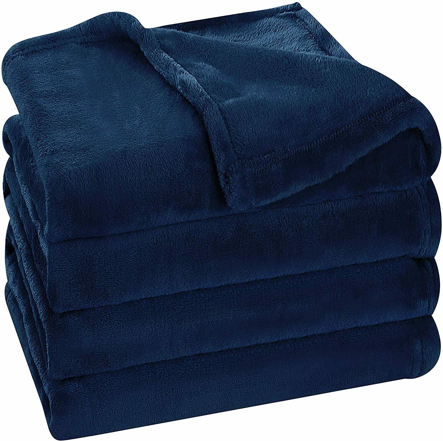 Super Soft Flannel Fleece Blanket Lightweight Bed Warm Blanket