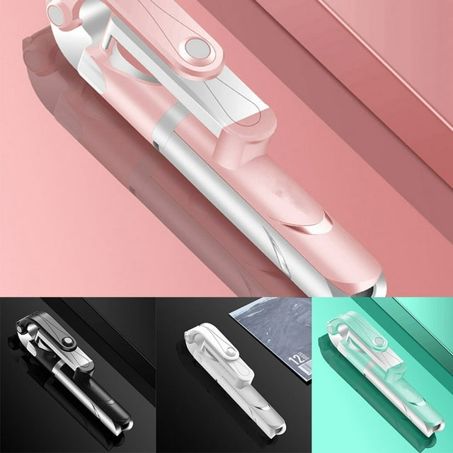 Perche à Selfie Bluetooth Trépied avec Télécommande Sans Fil Perche à Selfie Contrôle Mobile Support de Téléphone Intelligent