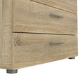thumbnail image 6 of Tvilum Loft 4 Drawer Chest Dresser for Adults, Oak Structure, 6 of 13