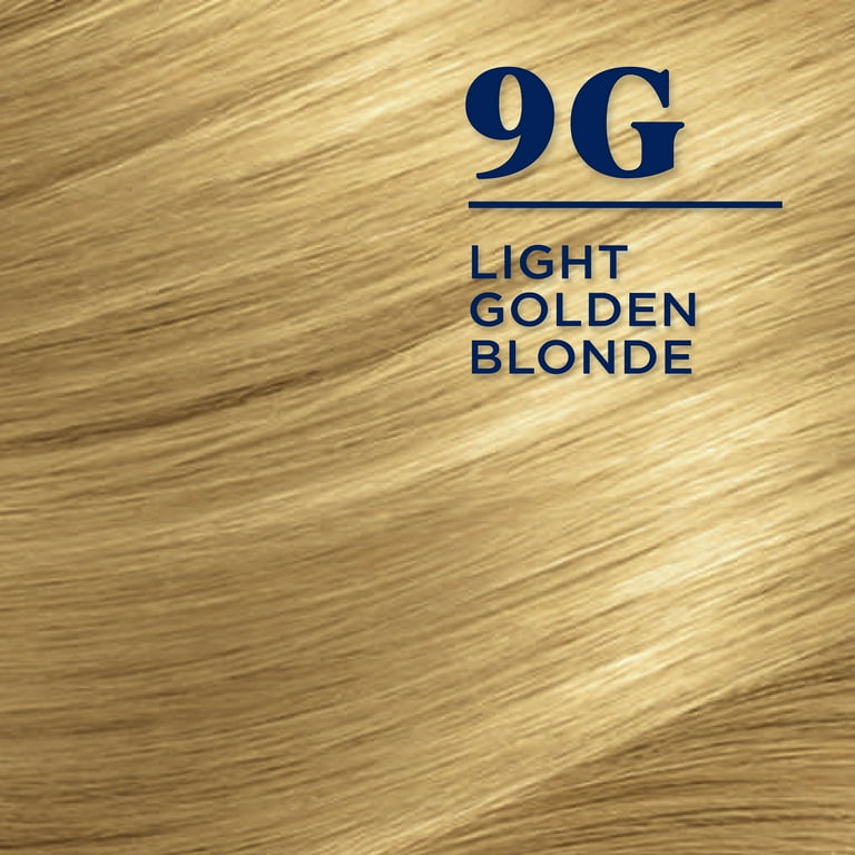 Light Golden Blonde Hair Color Chart