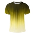 thumbnail image 4 of Qertyioot T-shirt à Manches Courtes Imprimé pour Hommes Col Rond Mode Décontractée Manches Courtes Liquidation, 4 of 5