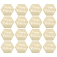 thumbnail image 1 of 20Pcs Decorative Cake Cards Adornments Delicate Cupcake Inserts Cards Engraved Cards Decor, 1 of 8