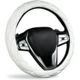 thumbnail image 6 of Diamond Bling Steering Wheel Cover for Cars, 15 Inch Soft PU Leather, Breathable & Anti-Slip Rhinestone Design, Universal Vehicle Interior Accessories, 6 of 13