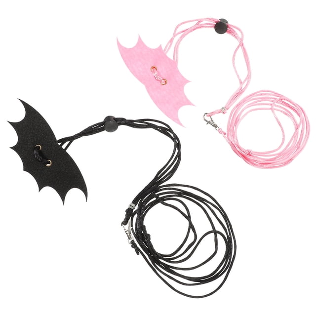 AURARMLET 2 Sets Bearded Dragon Harness Stainless Steel Pink Multi-purpose Pet Training