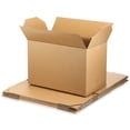 thumbnail image 1 of LOLIPPYY 5 Pcs Packing Boxes Set Light Brown for Packing Larger Items, 1 of 7