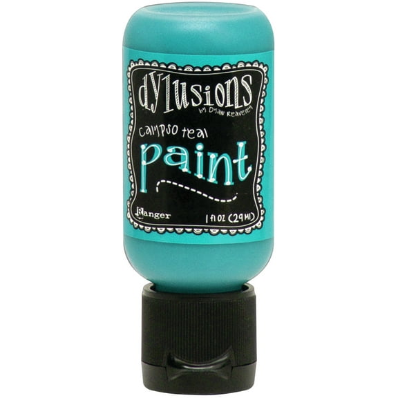Dylusions Acrylic Paint 1oz-Calypso Teal