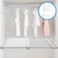 thumbnail image 2 of Shisuyan Tension Shelves For Closet White Plastic Rectangular Homeowners 1Set, 2 of 8