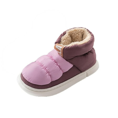

TAIAOJING Boots For Women Snow Boots Autumn And Winter Indoor And Outdoor Fashion Comfortable High Top Warm Non Slip Shoes