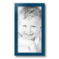 thumbnail image 2 of ArtToFrames 8" x 15" Blue Picture Frame, 8x15 inch Blue Wood Poster Frame (WOM-4427),  Pack, 2 of 8