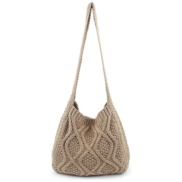 120*200cm style2 Bolsos de hombro para mujer Bolsos de ganchillo Bolso de compras estilo 1