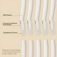 thumbnail image 4 of FACEGA 12 Pcs Razor for Face,Microblade Eyebrow Razors,Face Shavers for Women and Men,Multipurpose Dermaplaning Tool for Face,Peach Fuzz Removal, 4 of 5