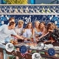 thumbnail image 7 of SPECOOL 30th Birthday Decorations, Navy Blue Silver 30th Happy Birthday Banner with Balloons, Men 30 Years Old Birthday Backdrop Yard Signs Thirty Birthday Decor Supplies, 7 of 7