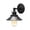 Matte Black, variant on Gatco 1713 Modern Farmhouse Metal Single Sconce, Brushed Brass