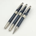 thumbnail image 3 of LAN MB John F. Kennedy Fountain-Bolígrafo Rollerball azul oscuro, Metal, oficina, escuela, clásico con número de serie JFK, 3 of 4