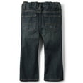 thumbnail image 3 of The Children's Place Baby Toddler Boys Bootcut Denim Jeans, 2-Pack, Sizes 6M-5T, 3 of 4