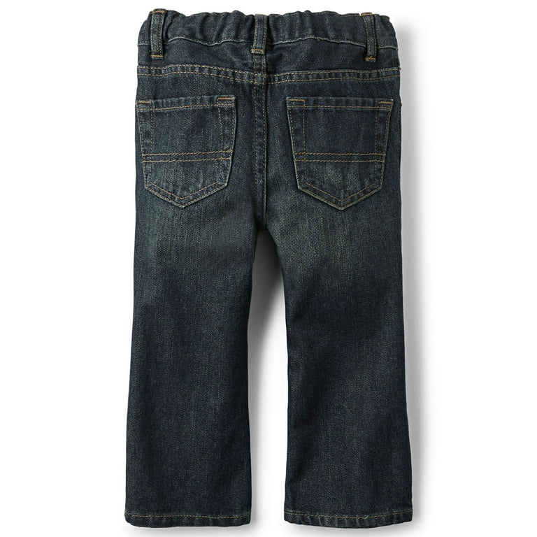 The Children s Place Baby Toddler Boys Bootcut Denim Jeans 2 Pack Sizes 6M 5T