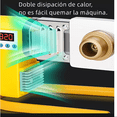 thumbnail image 5 of Kit Termofusor Pantalla Digital Con 6 dados Y Tijeras 1000w Amarilla, 5 of 5