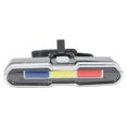 thumbnail image 2 of Luz trasera de bicicleta, luz tricromática con carga USB, accesorios portátiles impermeables para bicicleta de montaña para seguridad en ciclismo, 2 of 8