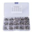 thumbnail image 2 of Kit de tornillos y tuercas de cabeza plana, hexagonal, de acero inoxidable, M3, M4, M5, 440 Uds., 2 of 12