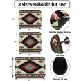 thumbnail image 3 of Boho Southwestern Dish Drying Mat for Kitchen Counter, Absorbent Quick Dry Coffee Bar Mat Pad Thin Diatomaceous Sink Mat Dish Drainer Mat 16x18 Brown Beige Vintage Ethnic Tribe Geometric Texture, 3 of 6