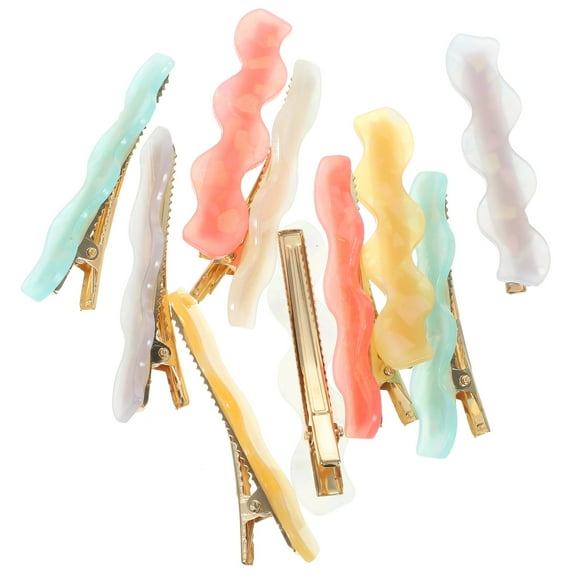 Niceauty 10pcs Hair Clips for Teens Assorted Color Fashion Hairpin
