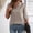 Camel, variant on Women's Collared Knit Polo Shirt Three Quarter Sleeve Loose Fit Sweater Business Casual Travel Vacation Top for Women Black XXL