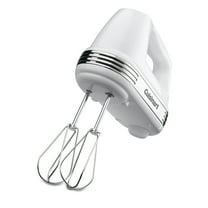 Cuisinart Power Advantage PLUS 5-Speed 220-Watt Hand Mixer, White