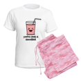 thumbnail image 6 of CafePress - You're Such A Smoothie Women's Light Pajamas - Women's Short Sleeve Print T-Shirt and Pants Light Cotton Pajama Set, 6 of 7