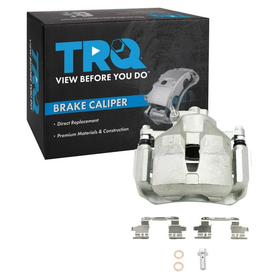 TRQ Front Left Brake Caliper w/Bracket Drivers Side Compatible with 2002-2006 Toyota Camry