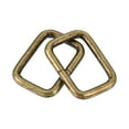 thumbnail image 3 of 25x16mm Rectangle Buckles Iron Electroplated Bronze Tone 20 Pack, 3 of 5