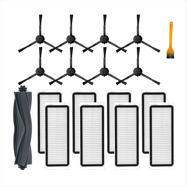 Para Bot L20 Ultra / X20 Pro Piezas de Aspiradora Cepillo Lateral Principal Reemplazo de Filtro HEPA