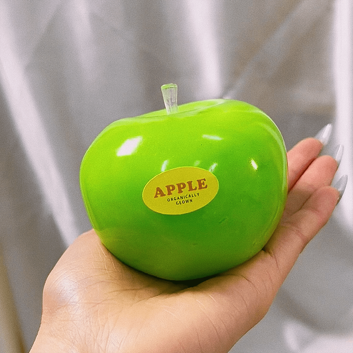 Big Apple Stress Ball Apple Fidget Toy Non-Bounce Squeeze Ball ASMR Sensory Toy Anti-Stress Toys for Kids and Adults Hand Exercise